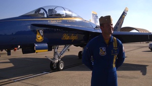 U.S. Navy Blue Angels Arrive to Seymour Johnson Air Force Base