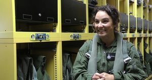 Danika Portz F-15E Flight B-Roll