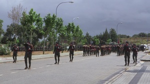 Spanish troops prepare to deploy to Latvia, B-Roll