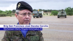 Spanish troops prepare to deploy to Latvia, Master Version (no subtitles)