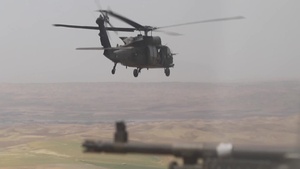U.S. Army Aviation supports 82nd Airborne Paratroopers in Iraq