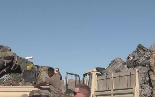 Mississippi Guardsmen Travel to Fort Irwin for NTC Rotation
