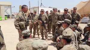 Operation Inherent Resolve leaders visit Soldiers throughout Iraq