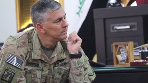 U.S. Army Lt. Gen. Townsend meets with Iraqi security forces leaders