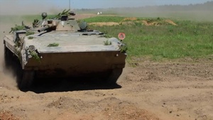 Strykers and BWP-1s