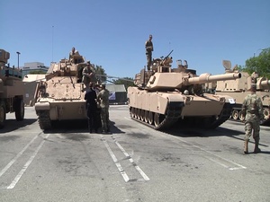 Torrance Armed Forces Day Parade Tanks