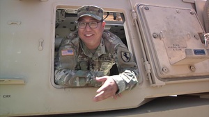 Torrance Armed Forces Day Parade Tank Interview