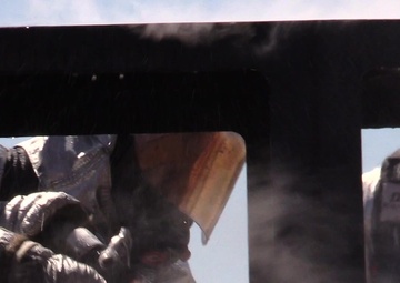 EFR conducts advanced car fire training