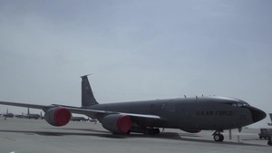 KC-135 Stratotanker Aircrew Prepares for Flight