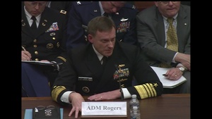 Cybercom Commander Testifies Before House Armed Services Subcommittee