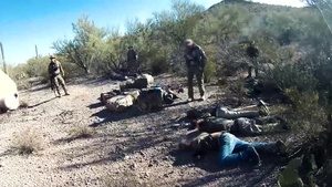 AMO and USBP Catch Smugglers