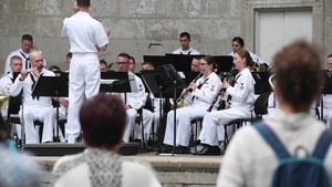 Navy Band Northeast performance at Central Park