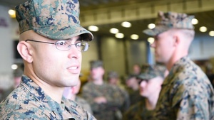 31st Marine Expeditionary Unit Marine on load aboard LHD 6
