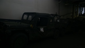 31st Marine Expeditionary Unit Marine on load aboard LHD 6