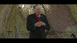 General John P. Jumper visits Holloman