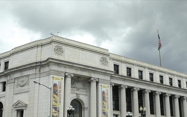 Exterior shot of Bureau of Labor Statistics