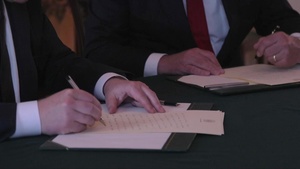 Secretary Tillerson participates in a ceremony in recognition of the Manchester Attack, in London, UK
