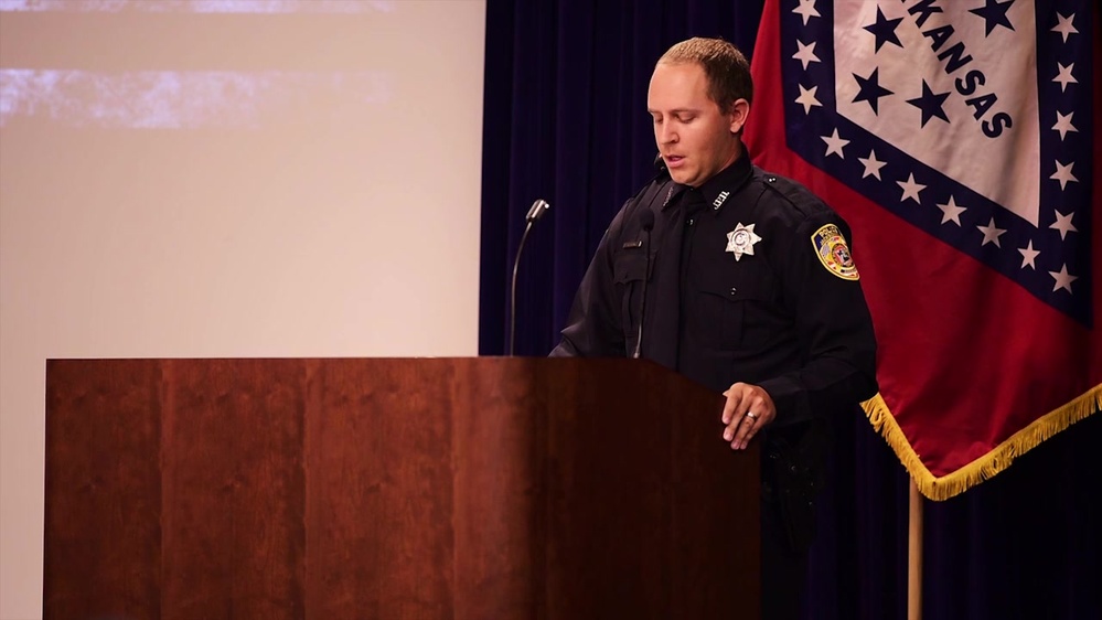 DVIDS Video Central Arkansas Law Enforcement Training Academy (CALETA) First Graduating