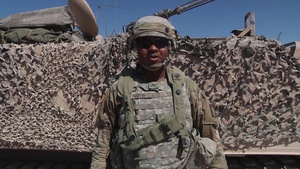 Memorial Day Shout from Sgt. Matthew Griffin