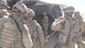 Kansas TAG visits troops at NTC (Social Media)