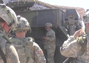 Kansas TAG visits troops at NTC (Social Media)