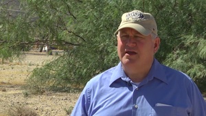 Kansas Congressman Ron Estes toured the National Training Center and met with Troops - Interview