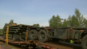 Noble Jump 17 - Netherlands Troops Loading Trains for Noble Jump 17