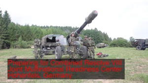 Romanian Artillery Training