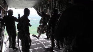 136th Airlift Wing's 181st Weather Flight Performs Air Drop Exercise Near NAS Fort Worth JRB, TX