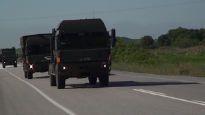 NOBLE JUMP 17 - UK Troops movement to Bulgarian borders