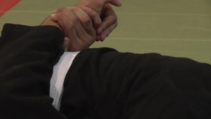 Marine aspires to become an MMA fighter (B-Roll)