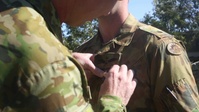 U.S. Marines award Air Medal to Australian Pilot