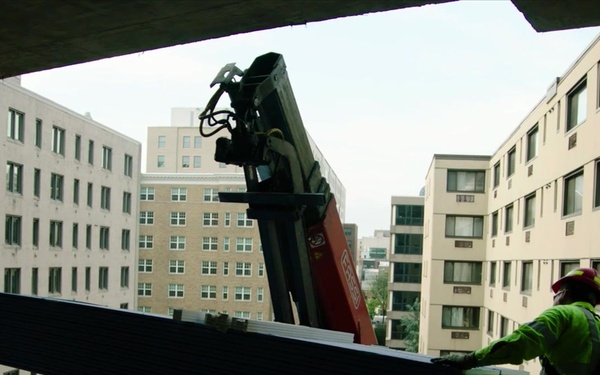 Construction B-Roll: Drywall Off-Loading