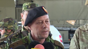 NOBLE JUMP 17 – UK forces cross from Bulgaria into Romania during Exercise Noble Jump 2017