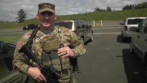 Oregon National Guard MPs Personal Security Training