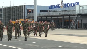 NOBLE JUMP 17 - Dutch Marines depart from Netherlands to Sibiu, Romania