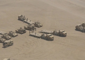 An aerial view of &quot;The Box&quot;  (Nugget)