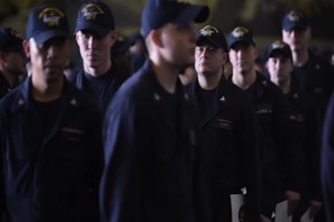 USS Ronald Reagan Frocks 259 New First, Second, and Third Class Petty officers