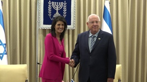 Ambassador Nikki Haley meets Israeli President Rivlin