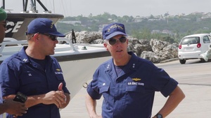 Tradewinds 2017 area familiarization and Rear Adm. Abel site visit