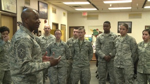 CMSAF Kaleth Wright Visits Kunsan