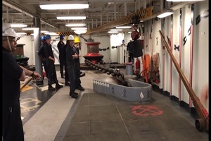USS Wasp Conducts Anchoring Evolution