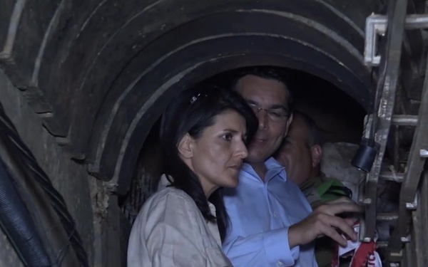Ambassador Haley visits Israel’s border with Gaza