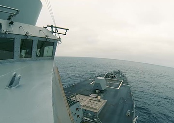 Pinckney Fires Missile