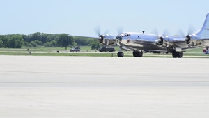 B-29 Lands at Whiteman