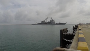 USS Lake Erie (CG 70) arrives in Colombo, Sri Lanka