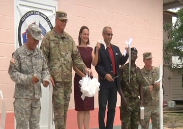 Ribbon Cutting for Clinic in Ladyville, Belize
