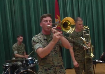 PACIFIC SPOTLIGHT ON III MEF BAND TROMBONIST CORPORAL COLIN DEETER.