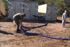 Norwegian Soldiers Provide Water Purification Support for Exercise Saber Strike 17