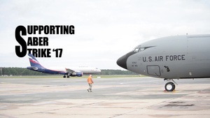 KC-135s in Saber Strike 17